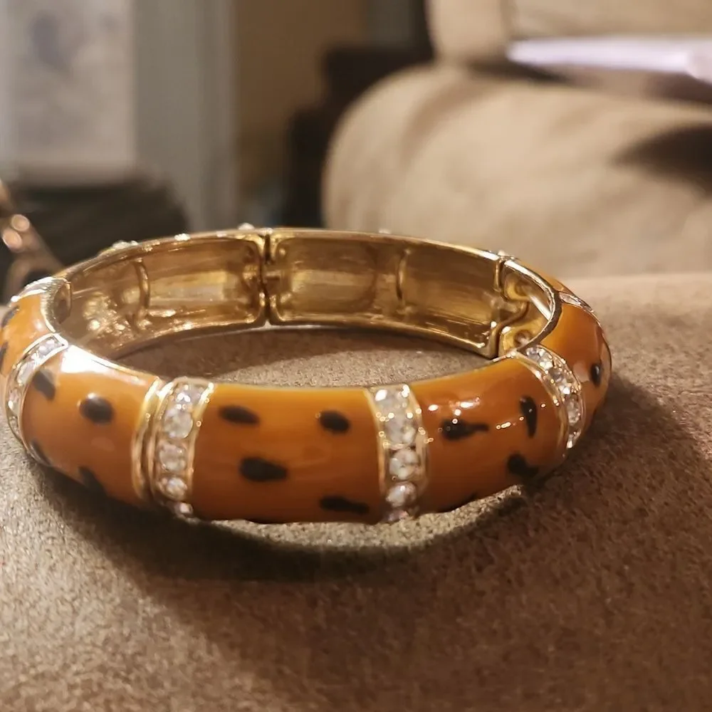 Park Lane  Leopard Bombshell Bracelet